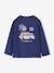 Boy's long-sleeved t-shirt ecru+slate blue - vertbaudet enfant 