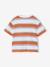 Striped T-Shirt for Boys printed orange - vertbaudet enfant 