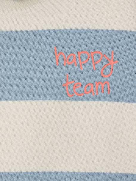Baby sweatshirt and joggers set crystal blue - vertbaudet enfant 