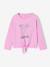 T-Shirt with Knot Detail for Girls mauve - vertbaudet enfant 