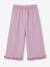 Wide-Leg, Lyocell Bermuda Shorts for Girls khaki+lilac - vertbaudet enfant 