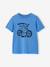 T-shirt garçon imprimé blanc chiné+bleu moyen+menthe+ocre+olive+terracotta+vert d'eau - vertbaudet enfant 