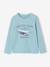 Printed T-Shirt for Boys grey blue+marl white+navy blue - vertbaudet enfant 