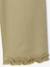 Wide-Leg, Lyocell Bermuda Shorts for Girls khaki+lilac - vertbaudet enfant 