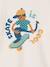 Boy's long-sleeved t-shirt ecru+slate blue - vertbaudet enfant 