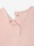 T-Shirt with Crochet Details for Baby Girls ecru+pale pink - vertbaudet enfant 