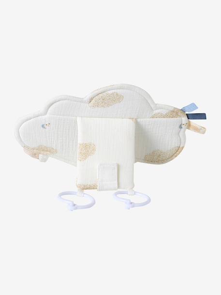 Jouet miroir NUAGE à suspendre ou à poser blanc - vertbaudet enfant 