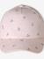 Cotton Cap with Cherry Pattern for Girls pale pink - vertbaudet enfant 
