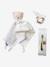 Doudou personnalisable et hochet avec mallette NUAGE blanc - vertbaudet enfant 
