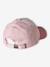 Embroidered Cotton Cap for Baby Girls old rose - vertbaudet enfant 
