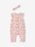 Ensemble bébé fille combinaison + bandeau imprimés rose imprimé+rose pâle+rose poudré+vert céladon imprimé - vertbaudet enfant 