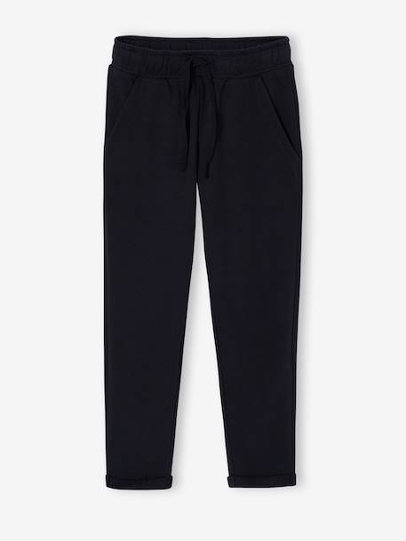 Boys' Fleece Trousers ink blue+printed black+sage green - vertbaudet enfant 