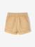 Twill Shorts with Elasticated Waistband, for Baby Boys cappuccino+terracotta - vertbaudet enfant 