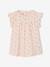 Jersey Knit Dress for Babies BLUE DARK STRIPED+rose+vanilla - vertbaudet enfant 