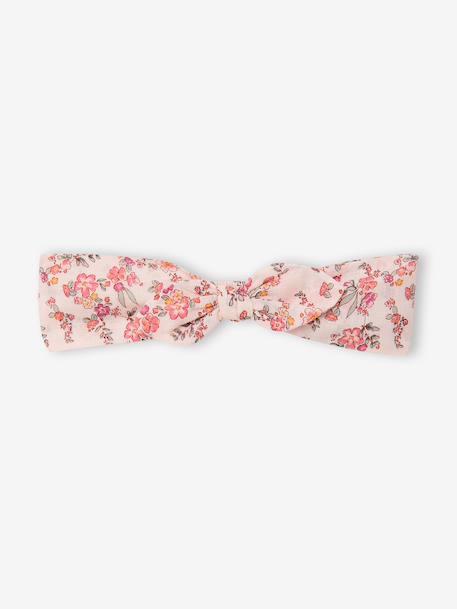 Jumpsuit + Headband Set, for Baby Girls Green/Print+pale pink+printed pink+rosy - vertbaudet enfant 