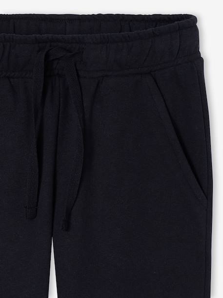 Boys' Fleece Trousers ink blue+printed black+sage green - vertbaudet enfant 
