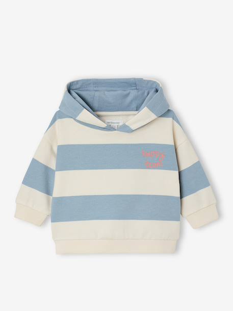 Baby sweatshirt and joggers set crystal blue - vertbaudet enfant 