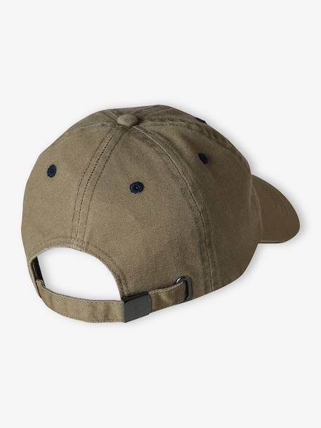 Casquette coton ajustable kaki - vertbaudet enfant 