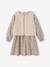 Girl's sherpa dress and cardigan set ecru - vertbaudet enfant 
