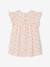 Jersey Knit Dress for Babies BLUE DARK STRIPED+rose+vanilla - vertbaudet enfant 