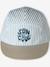 Striped Cap for Babies grey blue - vertbaudet enfant 