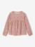 Printed Top for Girls beige+ecru+grey green+rosy - vertbaudet enfant 