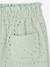 Broderie Anglaise Trousers for Baby Girls aqua green - vertbaudet enfant 