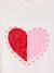 T-Shirt with Sequinned Motif, for Girls aqua green+ecru+lilac - vertbaudet enfant 