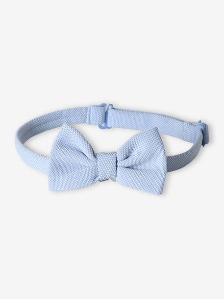 Noeud papillon garçon beige+bleu ciel+bleu glacier+marine - vertbaudet enfant 