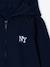 Boys' Basics zipped jacket green+navy blue - vertbaudet enfant 