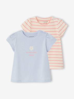 Baby-T-shirts & Roll Neck T-Shirts-Fancy T-Shirt for Baby Girls 