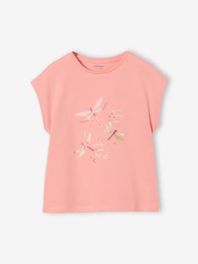 Tee-shirt motif fantaisie fille - vertbaudet enfant Fille-T-shirt, sous-pull-T-shirt-Tee-shirt motif fantaisie fille