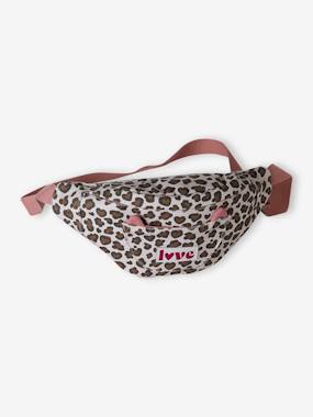 - Corduroy Bumbag with Cat Design for Girls