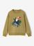Boys’ Brushed Fleece Sweatshirt night blue+olive - vertbaudet enfant 