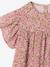 Cotton Gauze Dress with Floral Print, for Girls beige+pale pink+printed beige+vanilla - vertbaudet enfant 