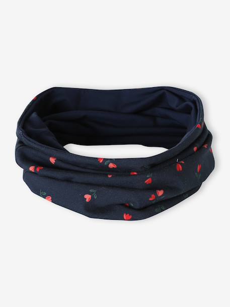 Snood fille imprimé marine - vertbaudet enfant 