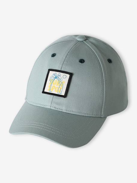 Cotton cap dusky pink+mint green - vertbaudet enfant 