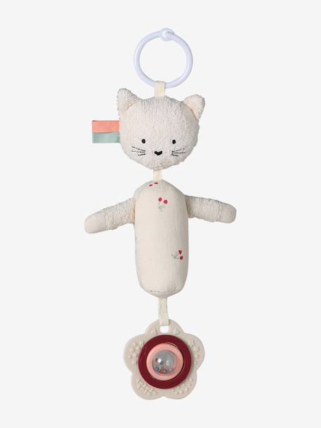 Sensory hanging cat rattle red - vertbaudet enfant 