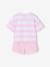 Ensemble fille rayé Snoopy rayé rose - vertbaudet enfant 