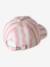 Striped Cotton Cap for Girls rose - vertbaudet enfant 