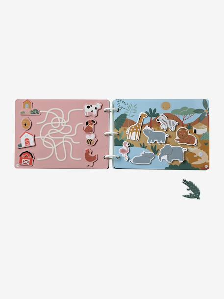 Multi-activity learning book multicoloured - vertbaudet enfant 