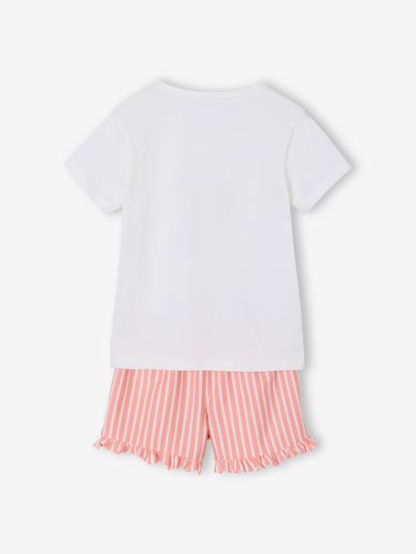 Pack of 2 girls' pyjama shorts ecru - vertbaudet enfant 