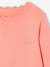 Pull fille personnalisable mandarine+marine+pivoine+vert de gris - vertbaudet enfant 