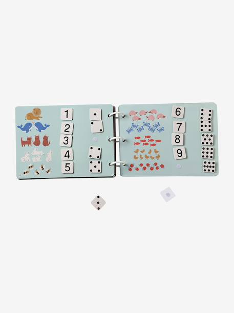 Multi-activity learning book multicoloured - vertbaudet enfant 