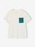 Lot 3 T-shirt manches courtes bleu pétrole+caramel+marine+vert amande - vertbaudet enfant 