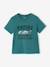 Pack of 3 short-sleeved t-shirts almond green+caramel+navy blue+petrol blue - vertbaudet enfant 