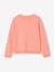 Pull fille personnalisable mandarine+marine+pivoine+vert de gris - vertbaudet enfant 