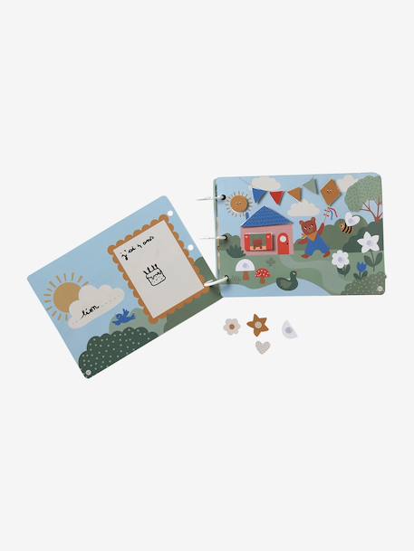 Multi-activity learning book multicoloured - vertbaudet enfant 