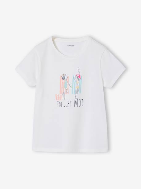 Pack of 2 girls' pyjama shorts ecru - vertbaudet enfant 