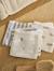 Pack of 6 Washable Wipes printed beige+white - vertbaudet enfant 